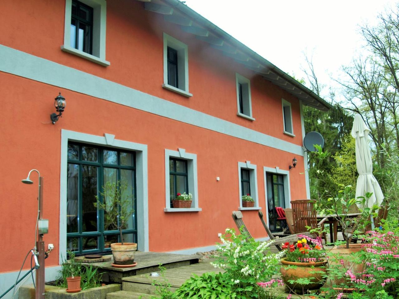 Apartamento Altes Forsthaus Garzau Exterior foto
